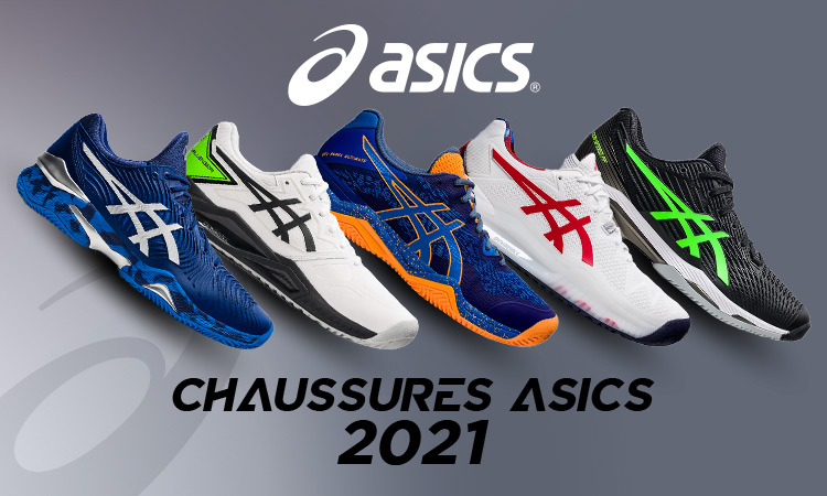 قميص بيت Chaussures Asics padel 2021 : résumé de la collection قميص بيت