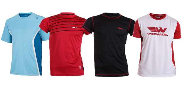 5 camisetas de padel ideales para jugar este otoño