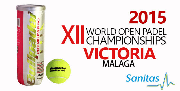 Bullpadel pelota oficial del Campeonato del mundo de pádel