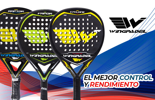 Las mejores palas Wingpadel de control