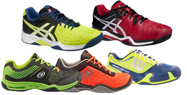 Las mejores zapatillas para jugar al pádel