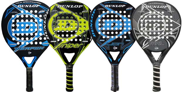 Las palas de padel más baratas de Dunlop para jugadores amateur