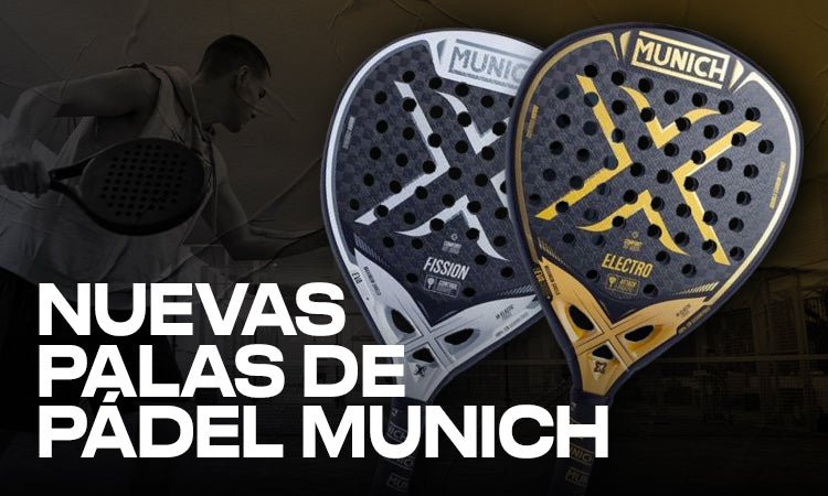 Llegan a Street Padel las nuevas palas de pádel Munich