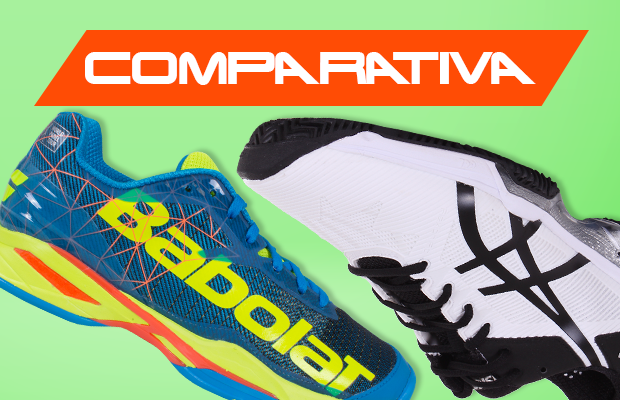 ASICS Gel Solution Speed 3 vs Babolat Jet Padel
