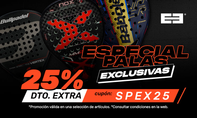Cupón de palas exclusivas