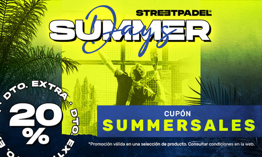 Descuenta EXTRA del 20% durante los Summer Days de Streetpadel