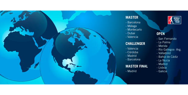 Calendario World Padel Tour para el 2015