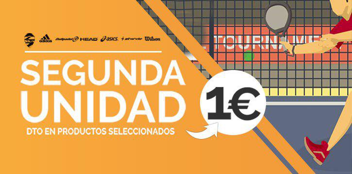 ¡Llévate la segunda unidad por un euro más!
