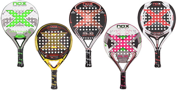 Os presentamos las nuevas palas de pádel Nox 2015