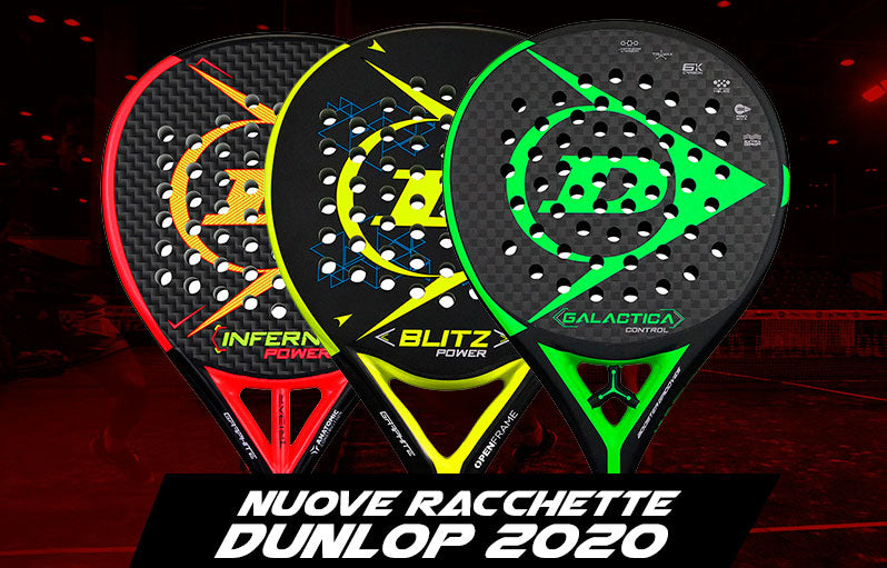 Racchette da padel Dunlop 2020: scopri le novità