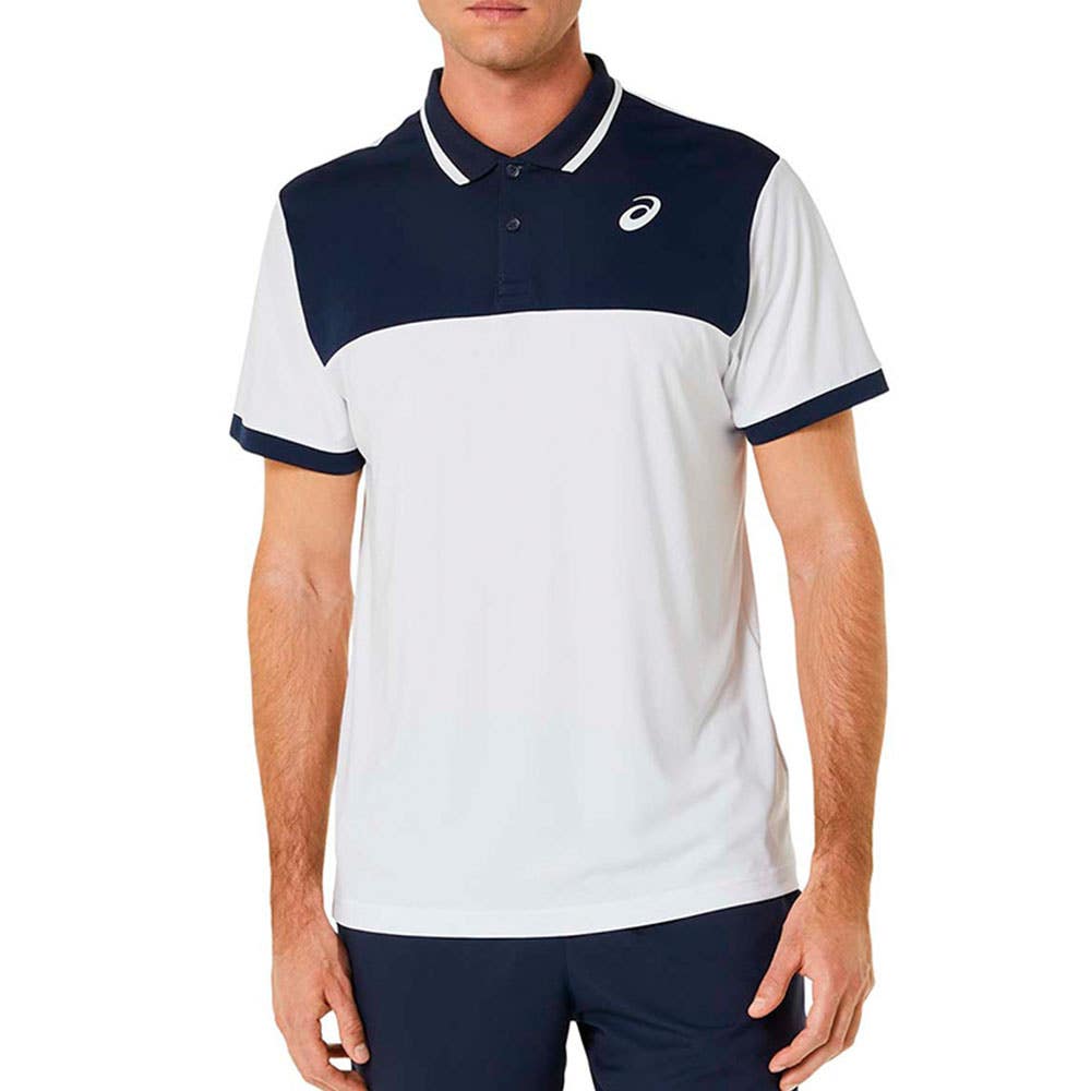 POLO ASICS MEN COURT 2041A256 WHITE