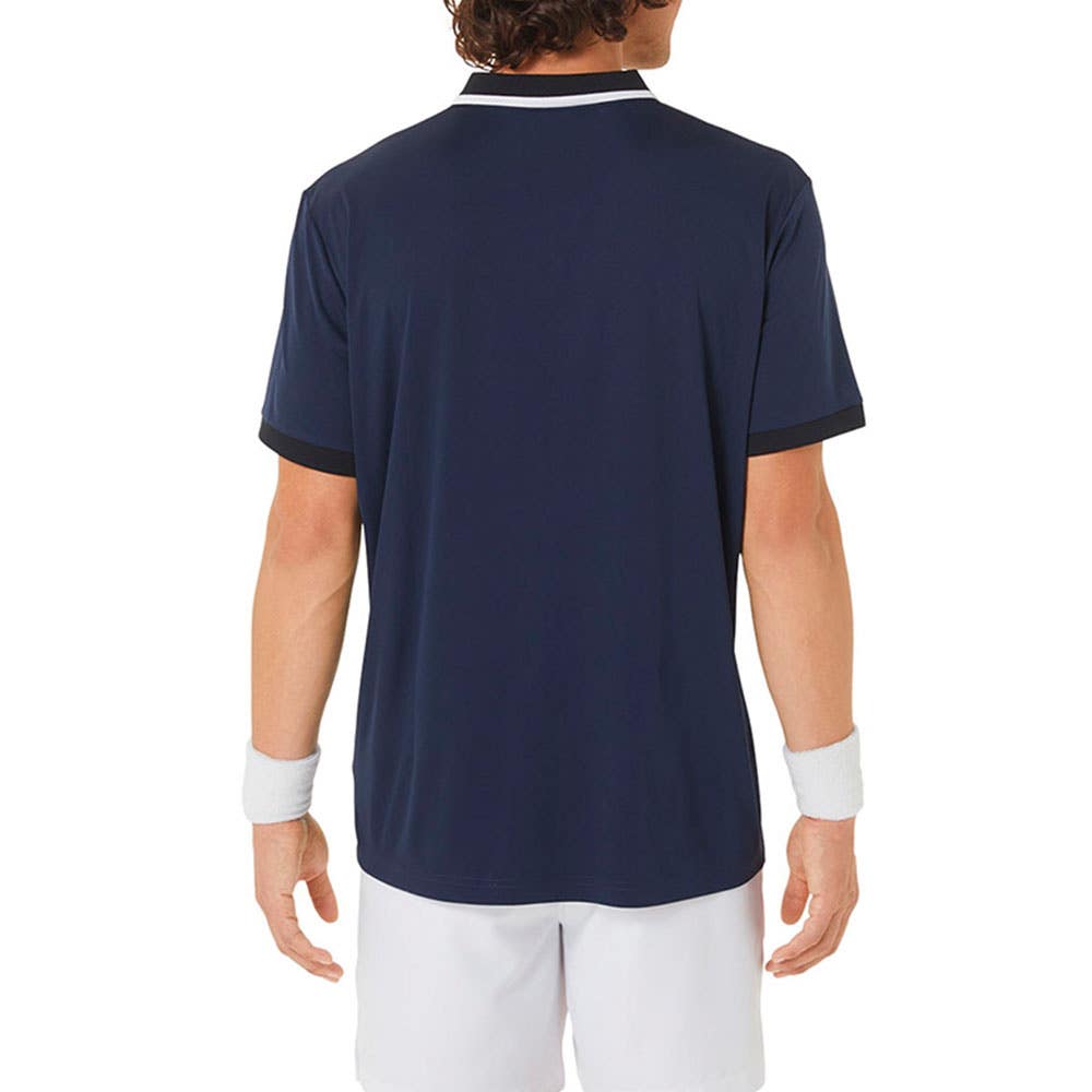 POLO ASICS MEN COURT 2041A256 NAVY BLUE