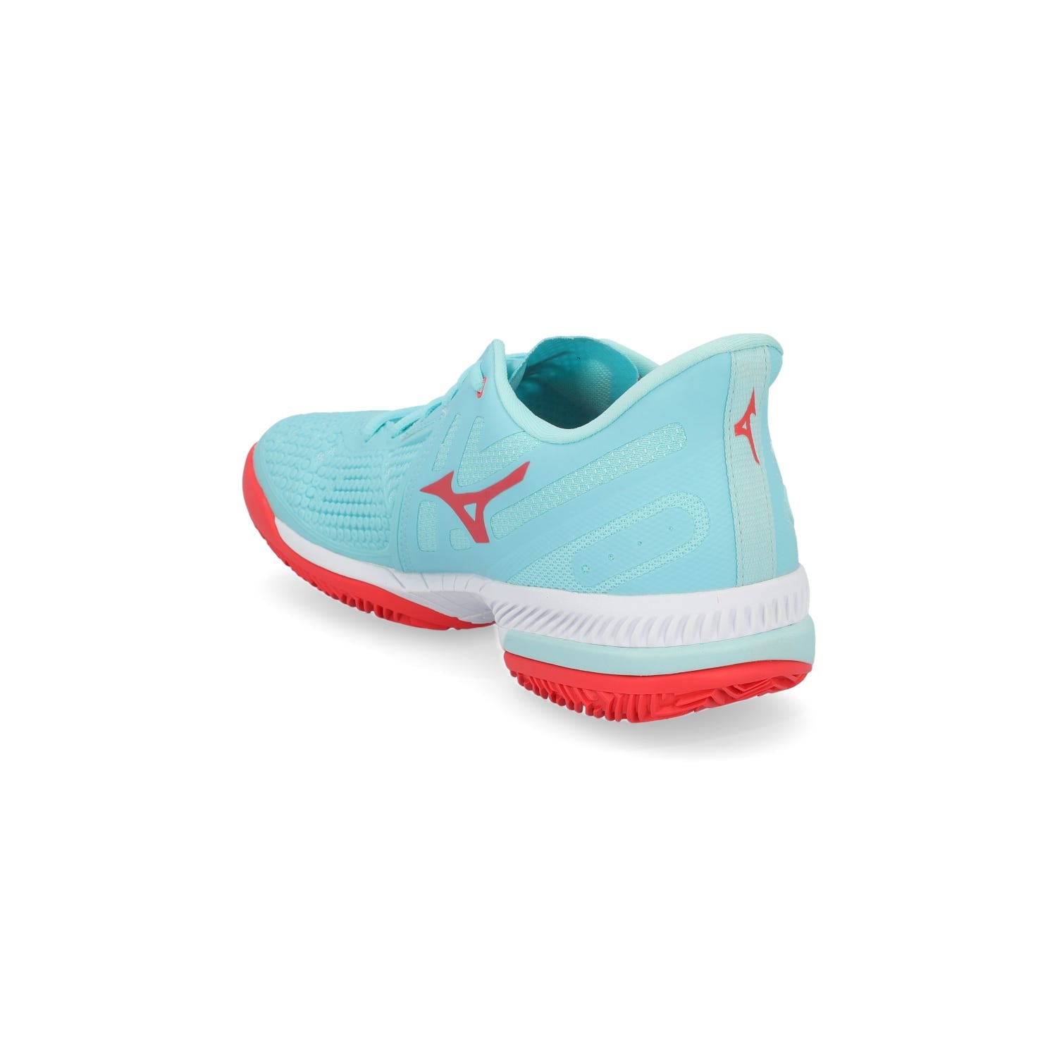 MIZUNO WAVE EXCEED TOUR CC WOS CELESTE ROJO MUJER