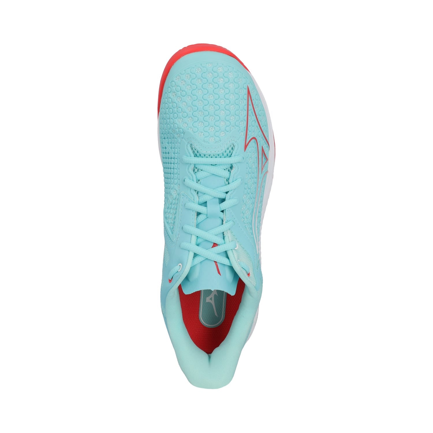 MIZUNO WAVE EXCEED TOUR CC WOS CELESTE ROJO MUJER