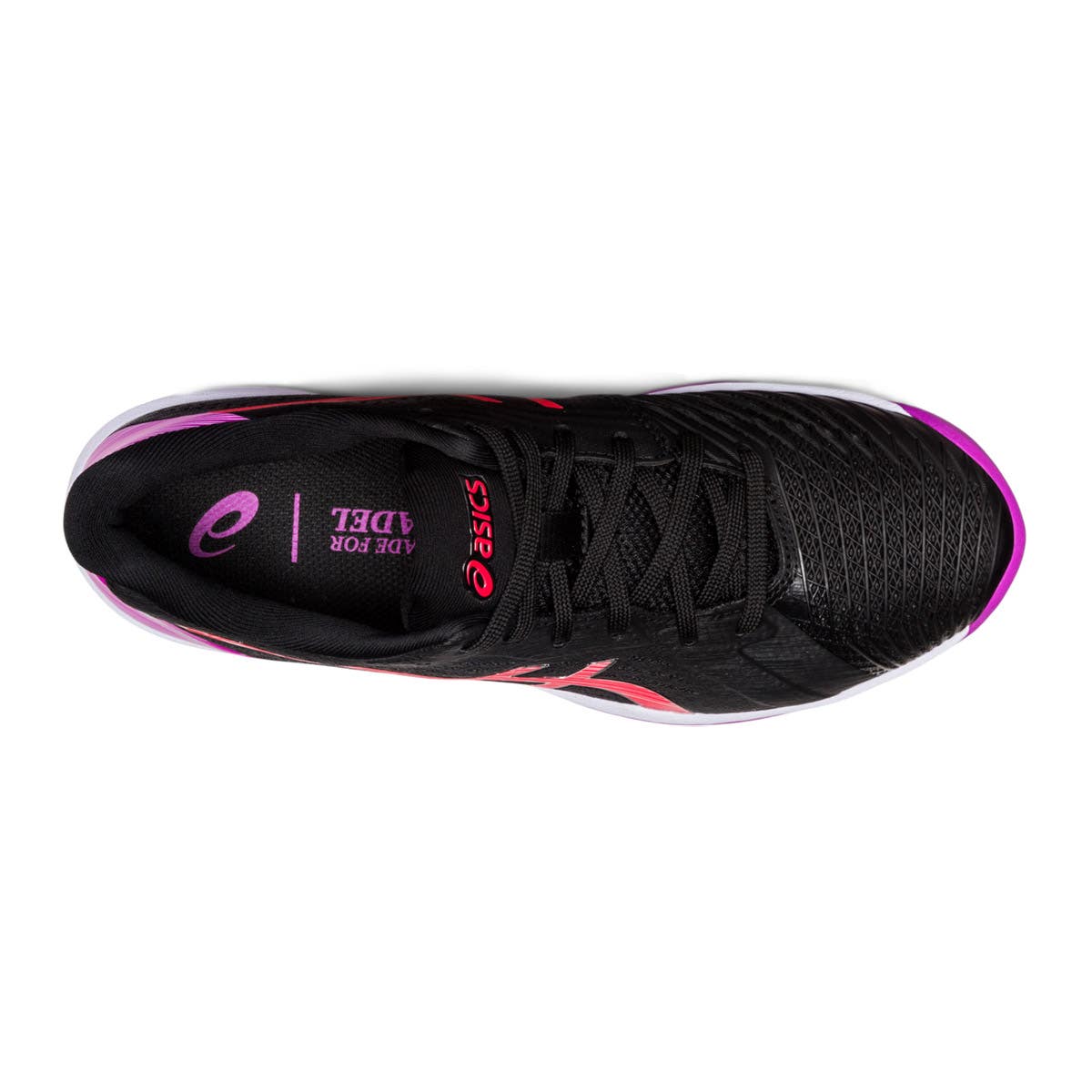 ASICS SOLUTION SWIFT FF PADEL NEGRO ROSA MUJER 1042A204 001
