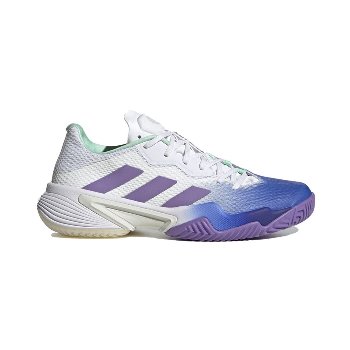 ADIDAS BARRICADE BLANCO AZUL MUJER HP7417
