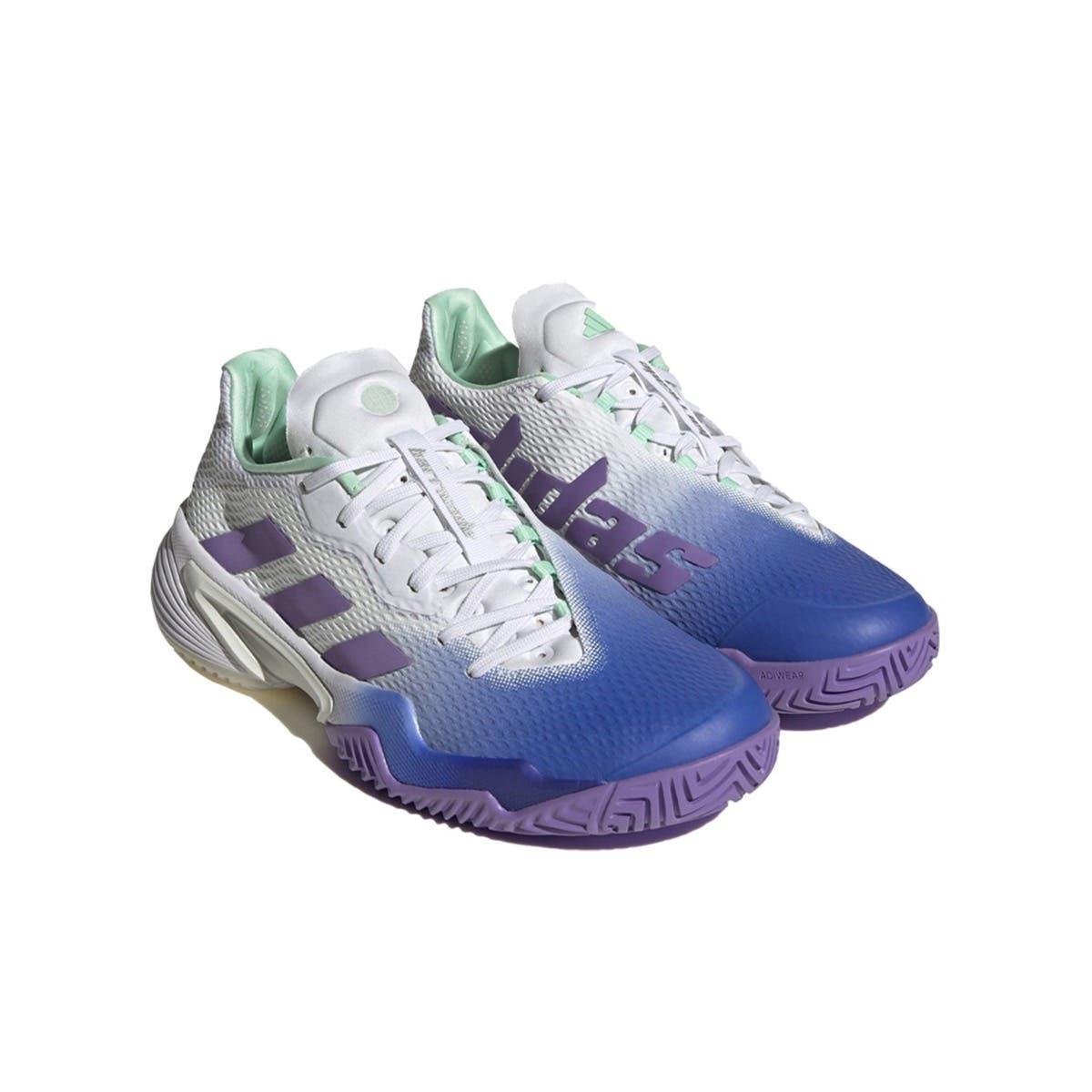 ADIDAS BARRICADE BLANCO AZUL MUJER HP7417