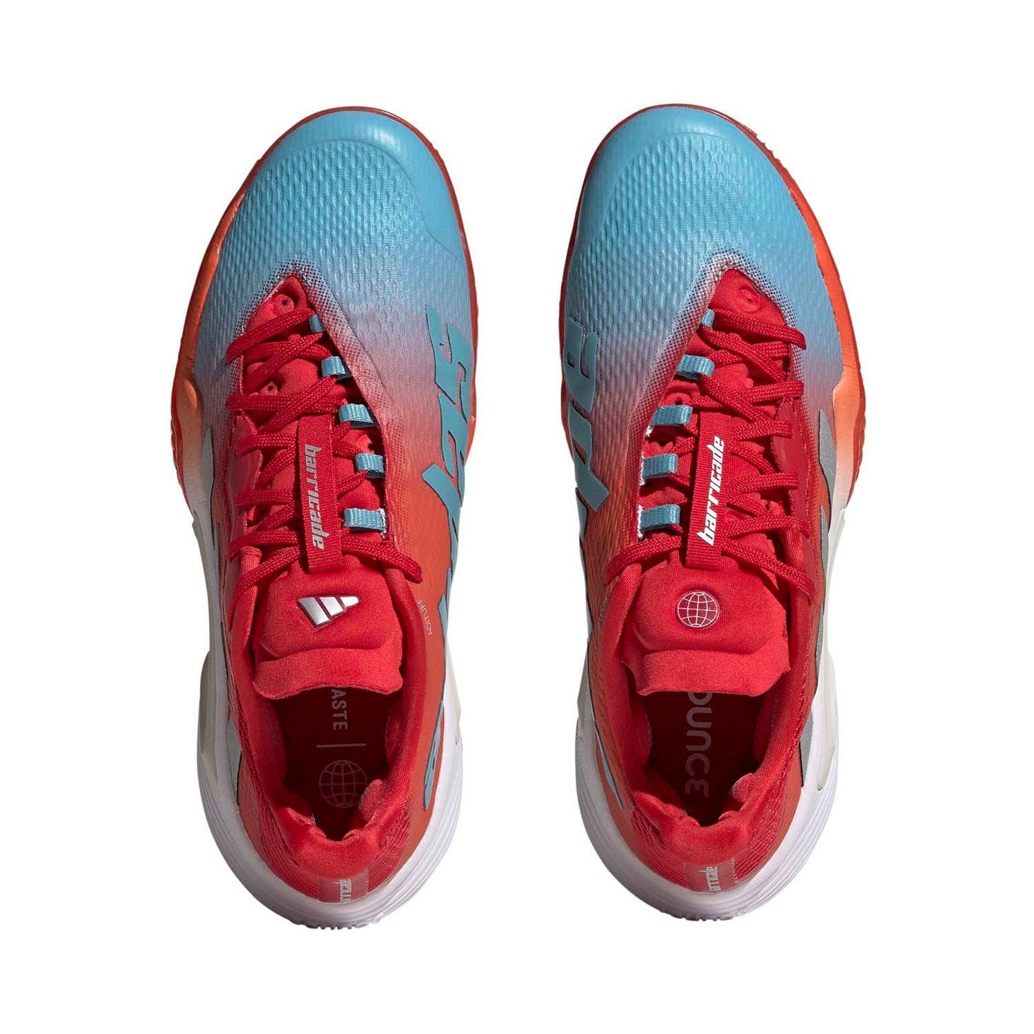 ADIDAS BARRICADE CLAY ROJO GRIS MUJER HQ8427