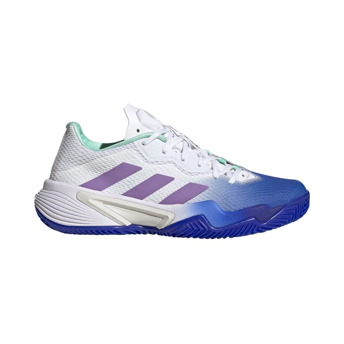 ADIDAS BARRICADE CLAY BLANCO AZUL MUJER HQ8428