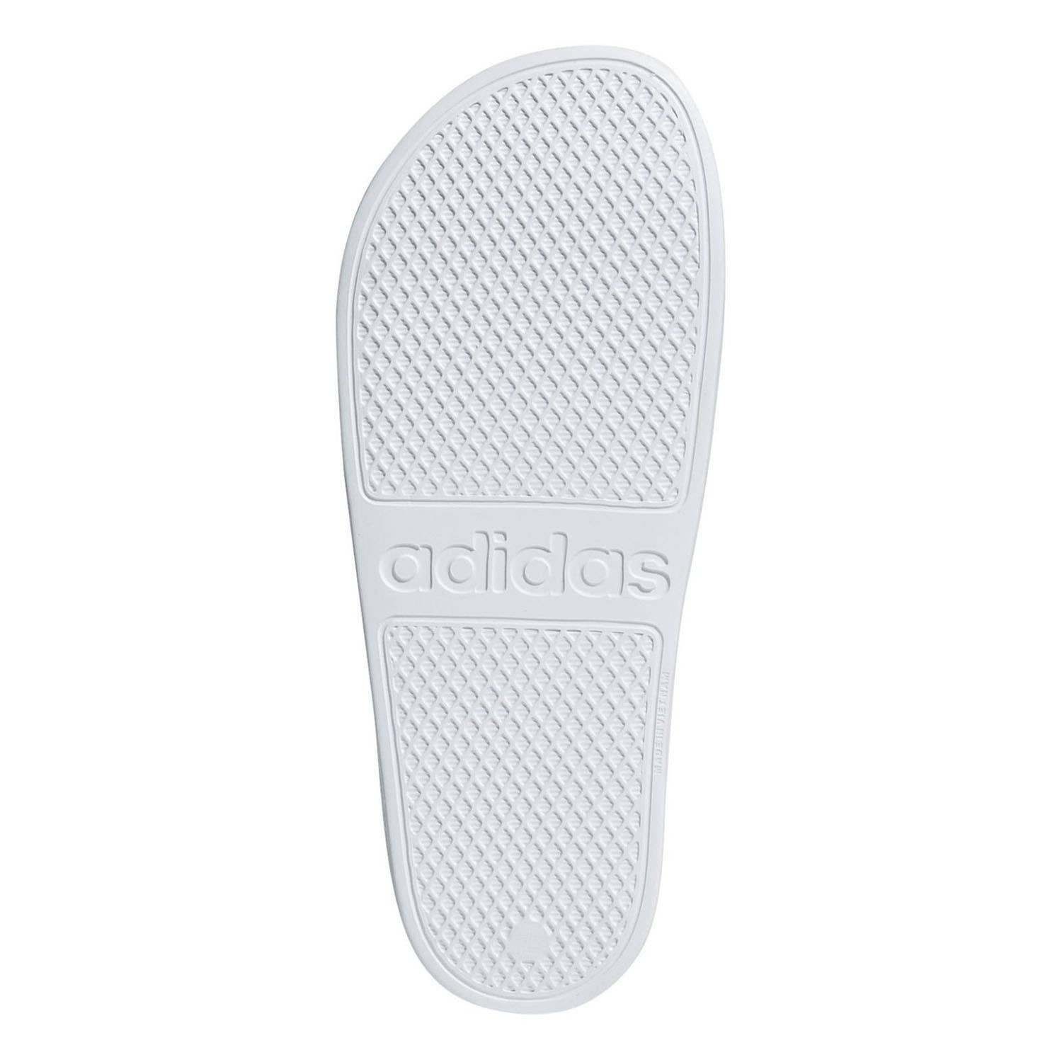 CHANCLAS ADIDAS ADILETTE AQUA BLANCO NEGRO UNISEX