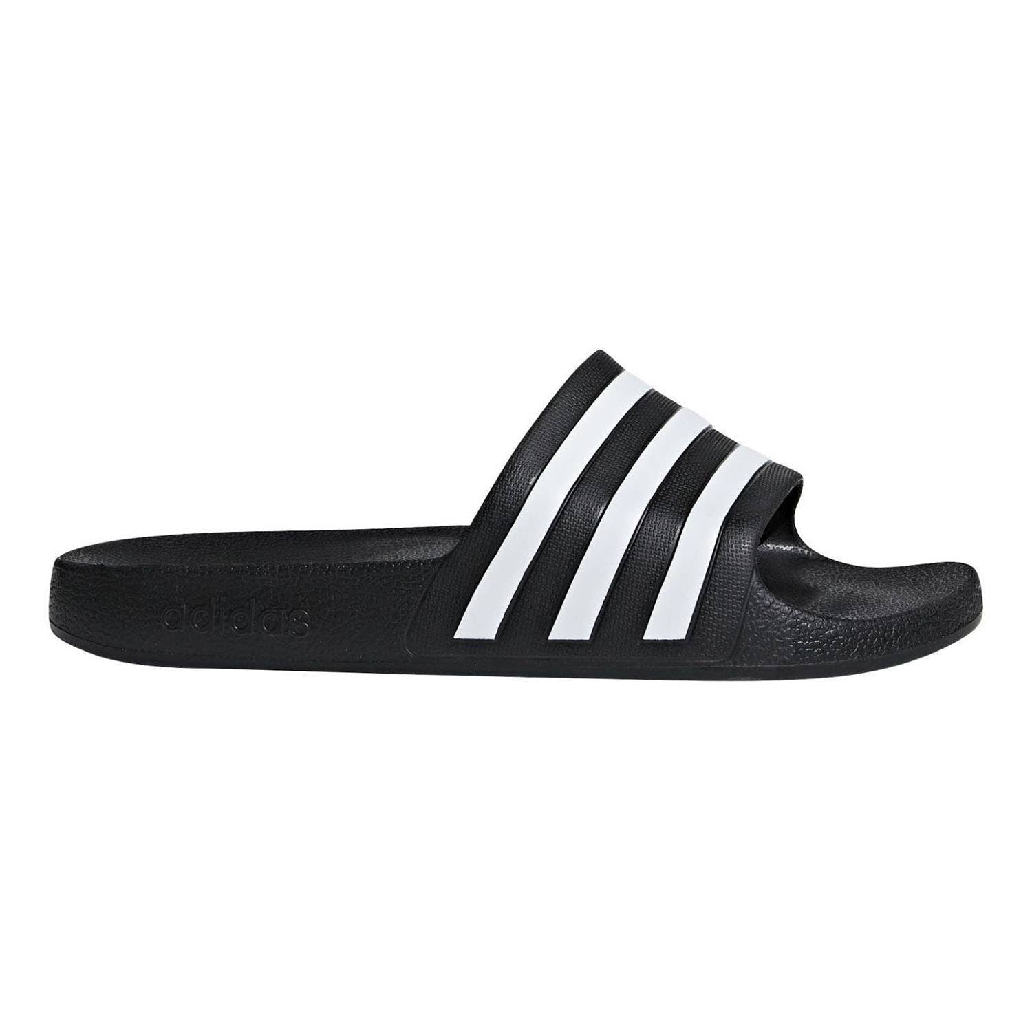 CHANCLAS ADIDAS ADILETTE AQUA NEGRO BLANCO UNISEX