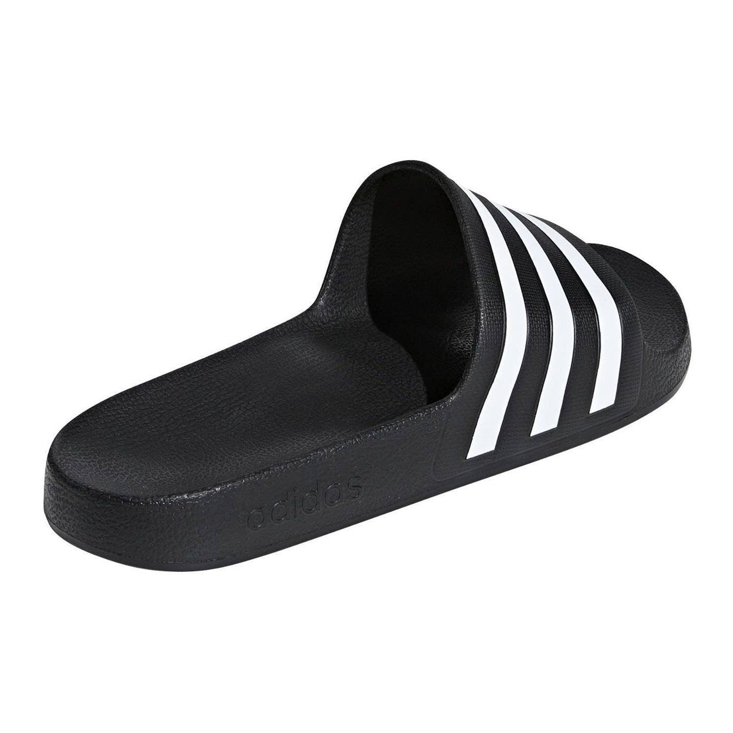 CHANCLAS ADIDAS ADILETTE AQUA NEGRO BLANCO UNISEX