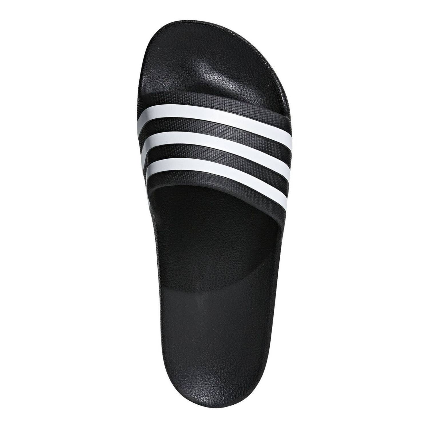 CHANCLAS ADIDAS ADILETTE AQUA NEGRO BLANCO UNISEX