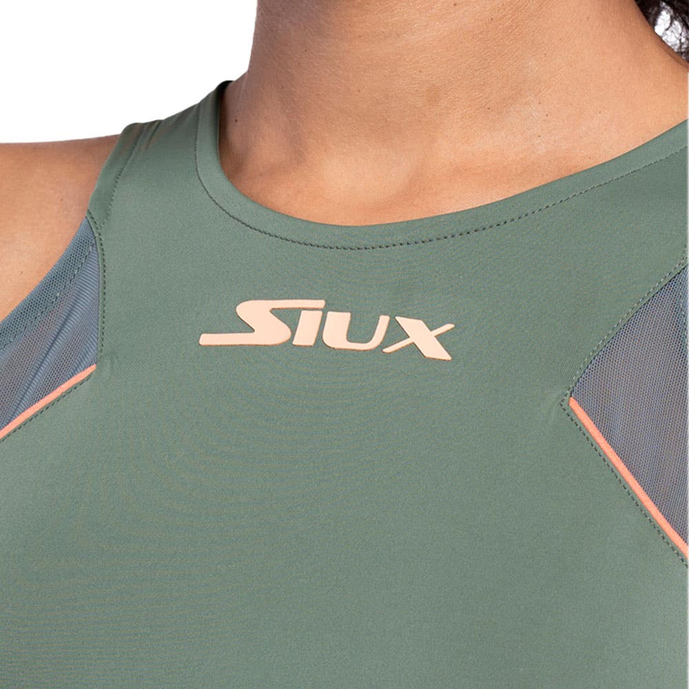 CAMISETA SIN MANGAS SIUX MUJER WISH VERDE