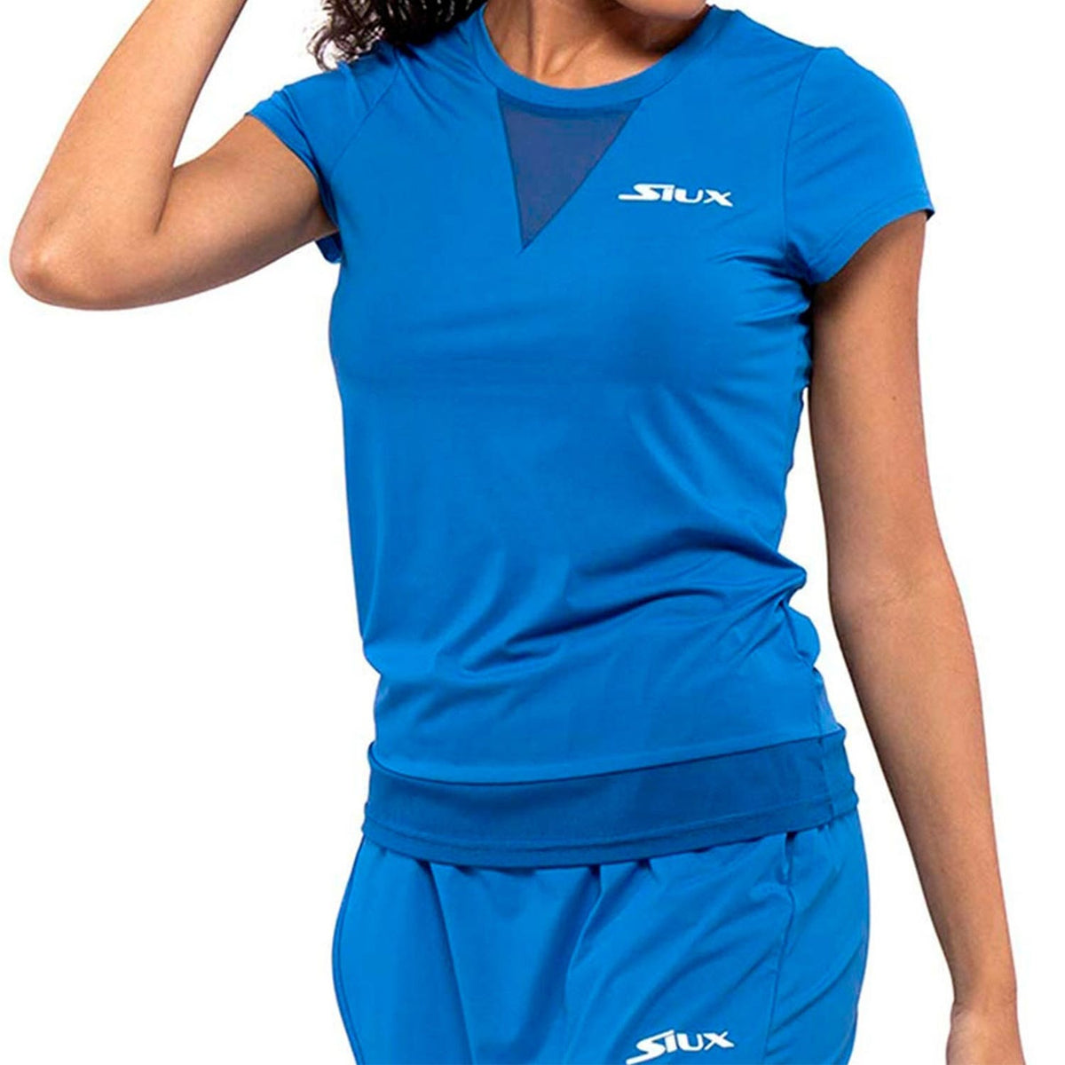 CAMISETA SIUX MUJER MATCH AZUL
