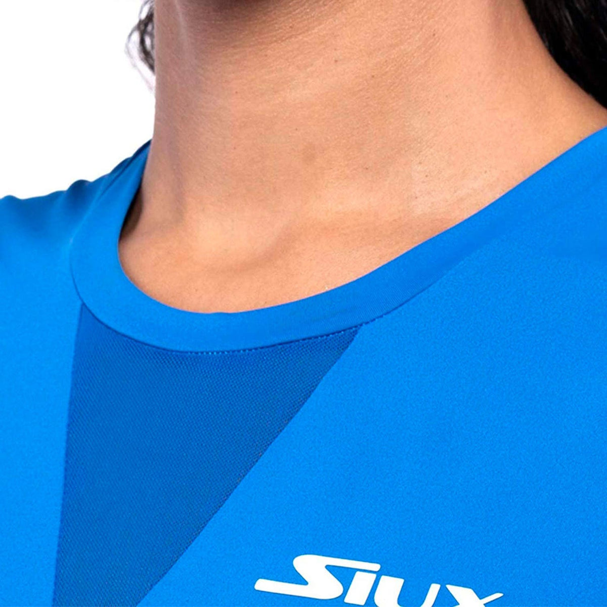 CAMISETA SIUX MUJER MATCH AZUL