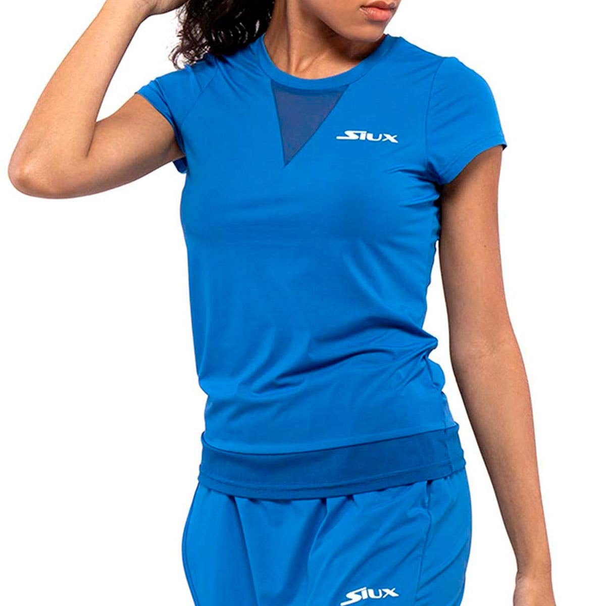 CAMISETA SIUX MUJER MATCH AZUL