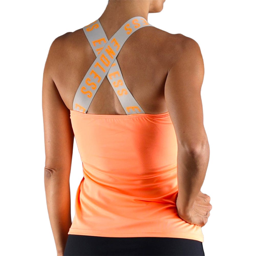 CAMISETA ENDLESS ICONIC MUJER NARANJA