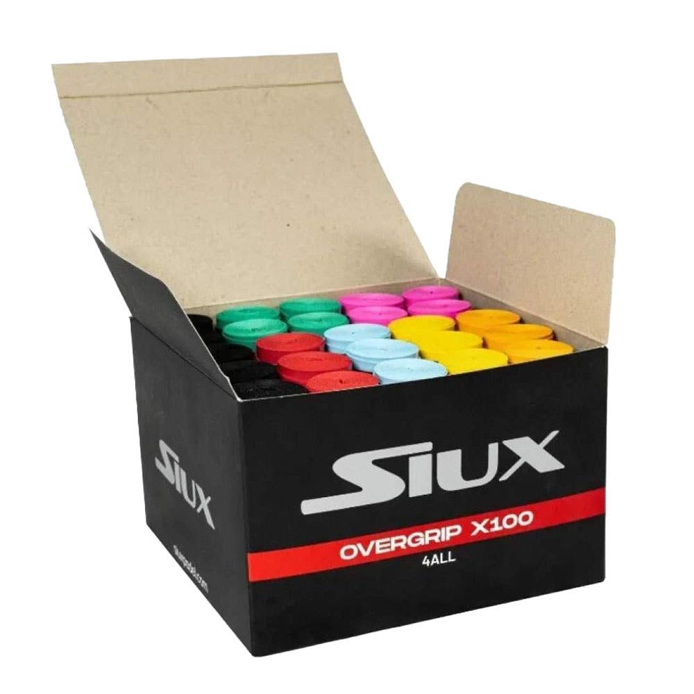 CUBO 100 OVERGRIPS SIUX FOR ALL GRIP MULTICOLOR
