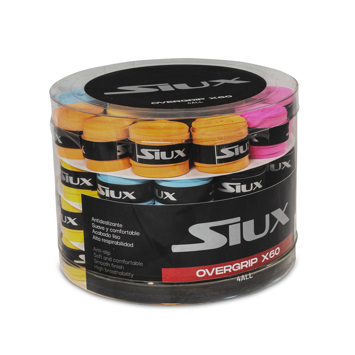 CUBO 60 OVERGRIP SIUX FOR ALL MULTICOLOR