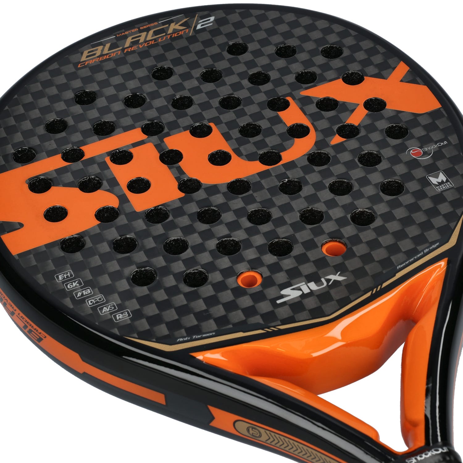 SIUX BLACK CARBON REVOLUTION 2 ROJO