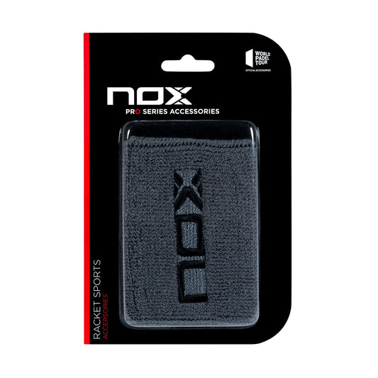 MUÑEQUERAS BLISTER NOX X2 NEGRO