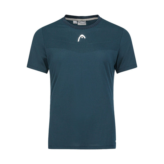 CAMISETA HEAD PERFORMANCE MUJER AZUL MARINO