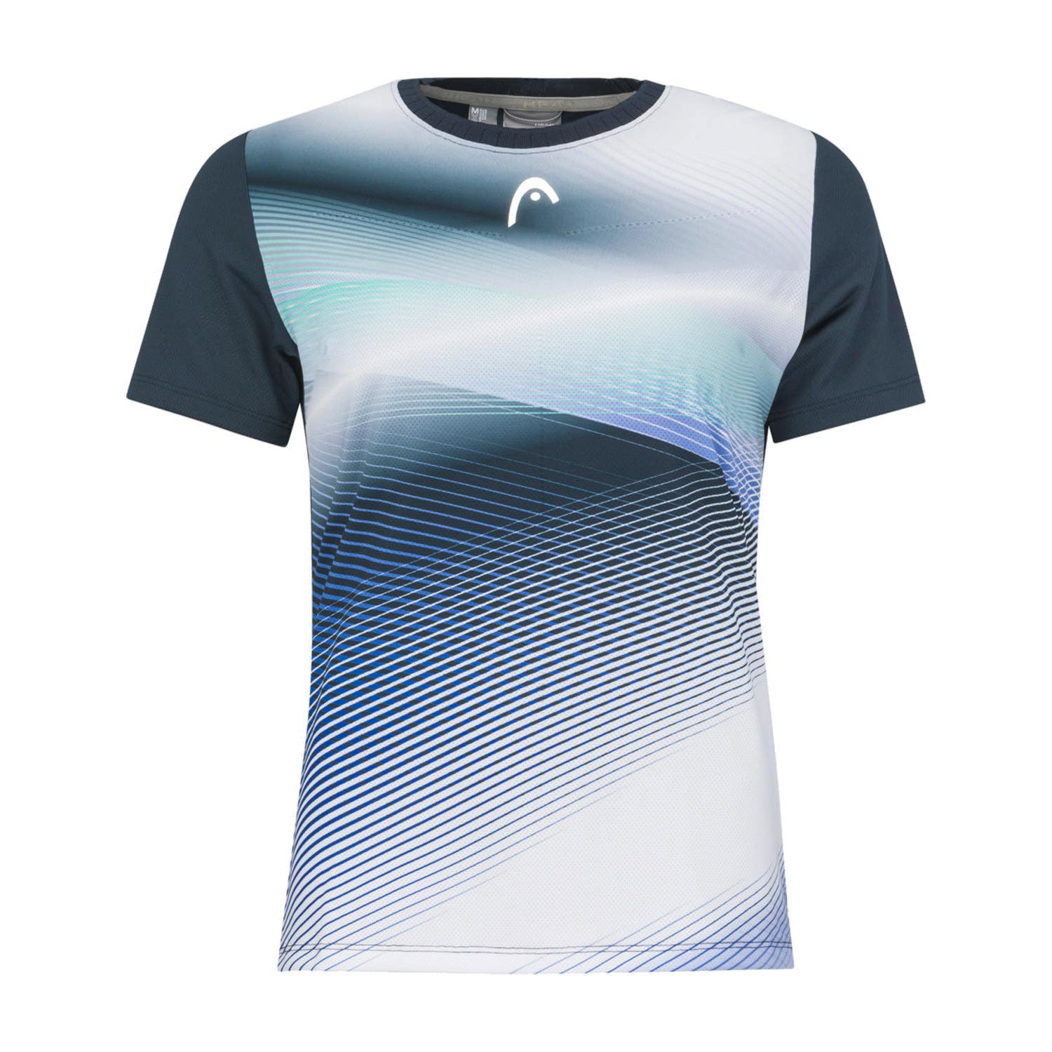 CAMISETA HEAD PERFORMANCE MUJER AZUL