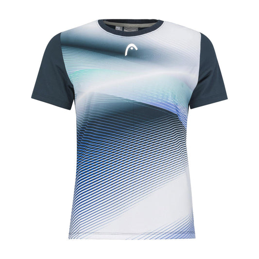 CAMISETA HEAD PERFORMANCE MUJER AZUL