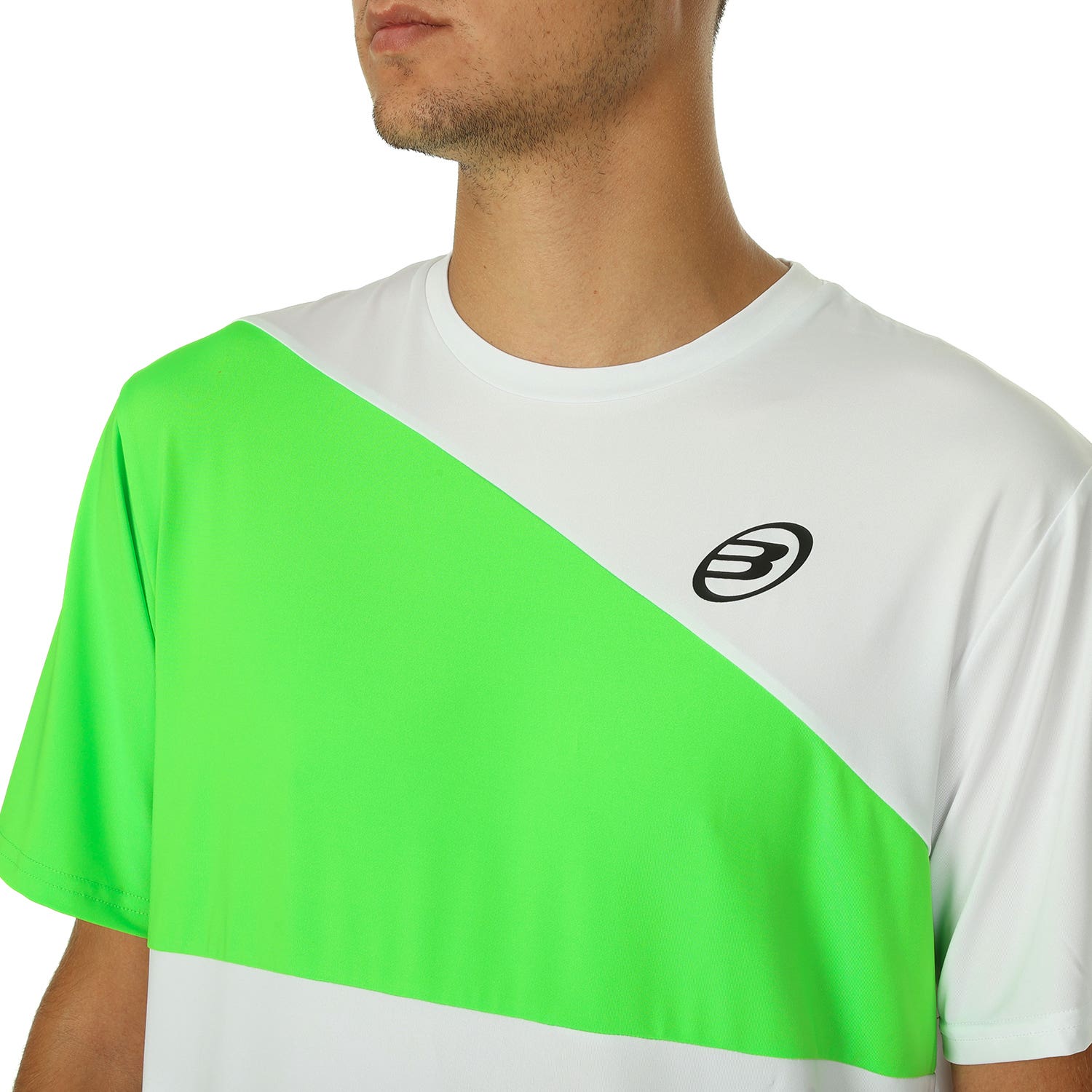 CAMISETA BULLPADEL BPCM-PN02 BLANCO
