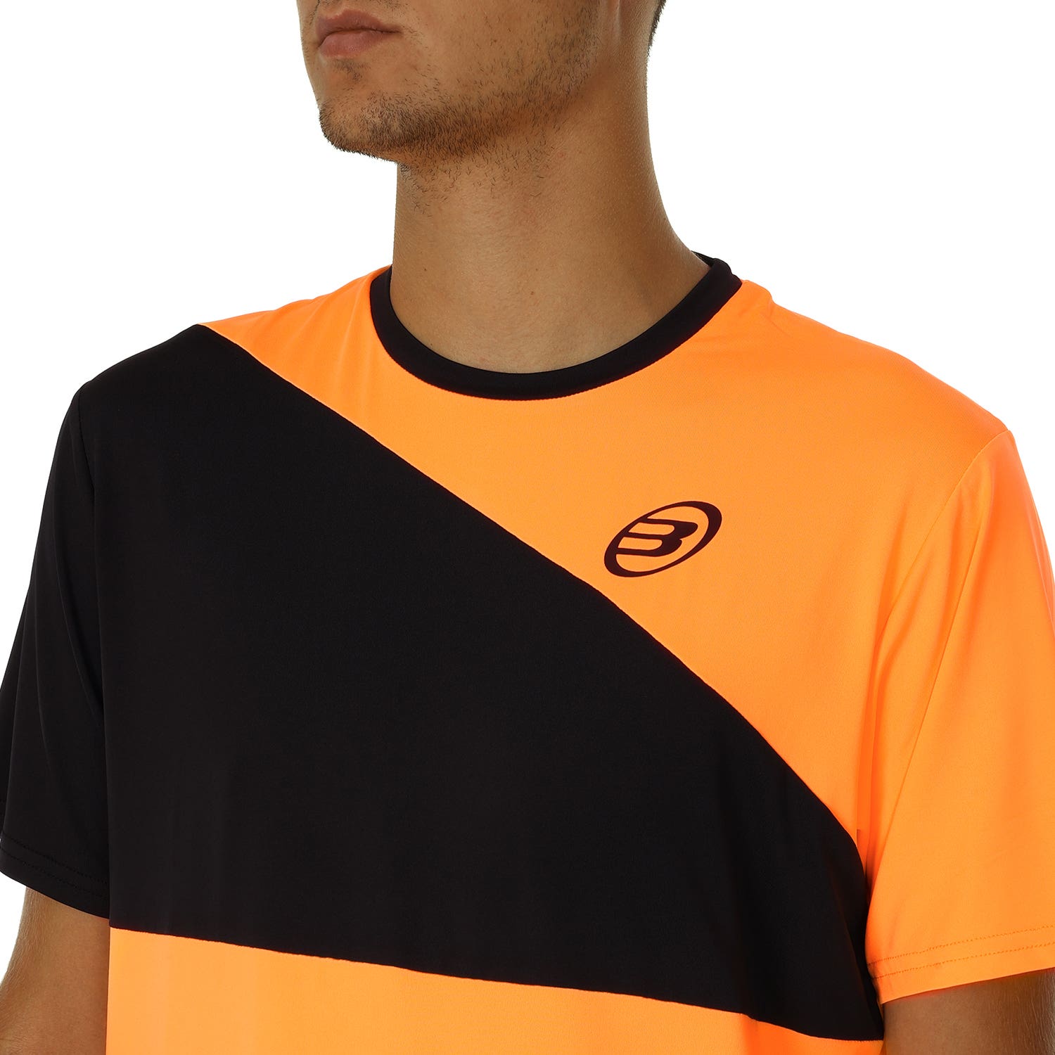 CAMISETA BULLPADEL BPCM-PN02 NARANJA