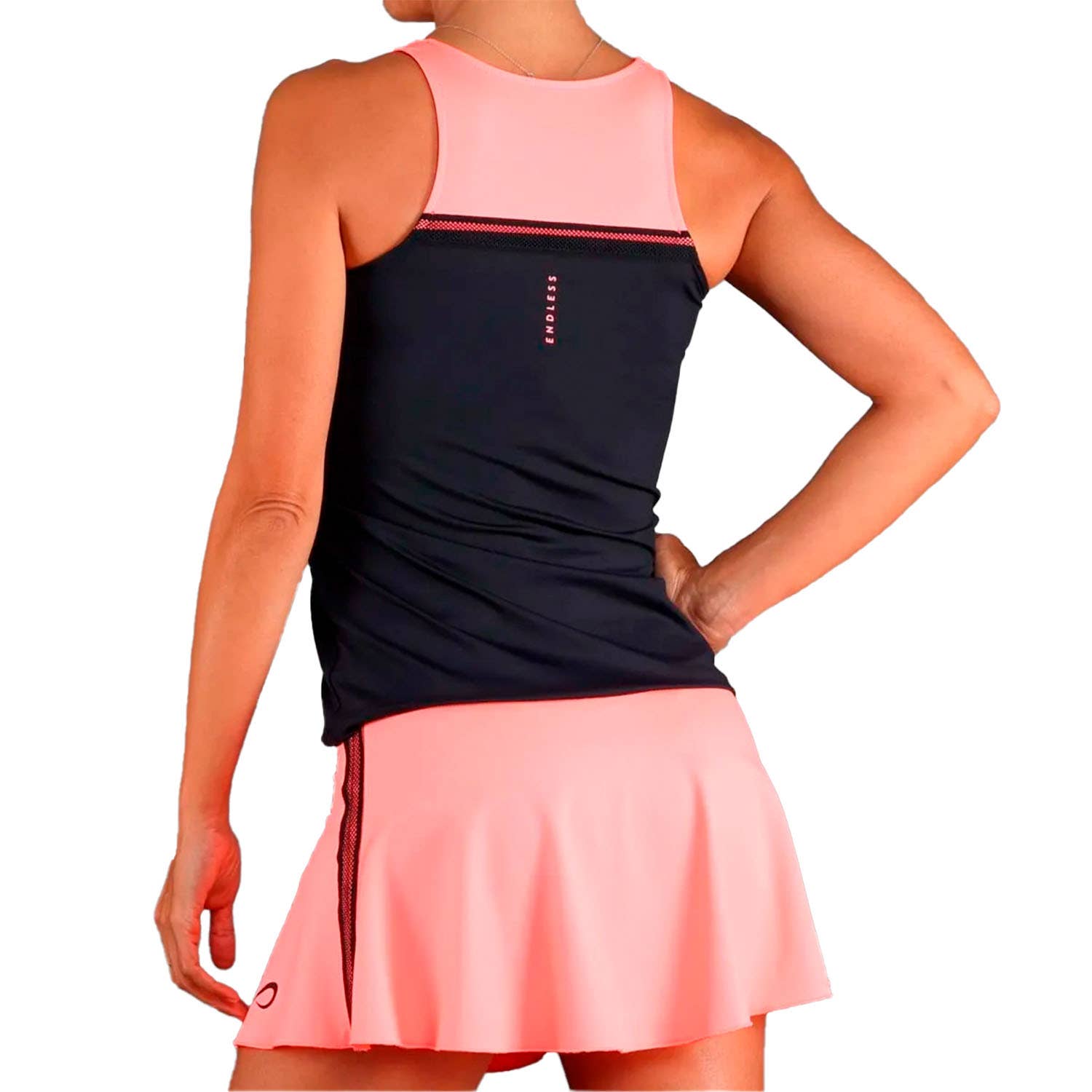 CAMISETA ENDLESS LUX RIBBON MUJER CORAL