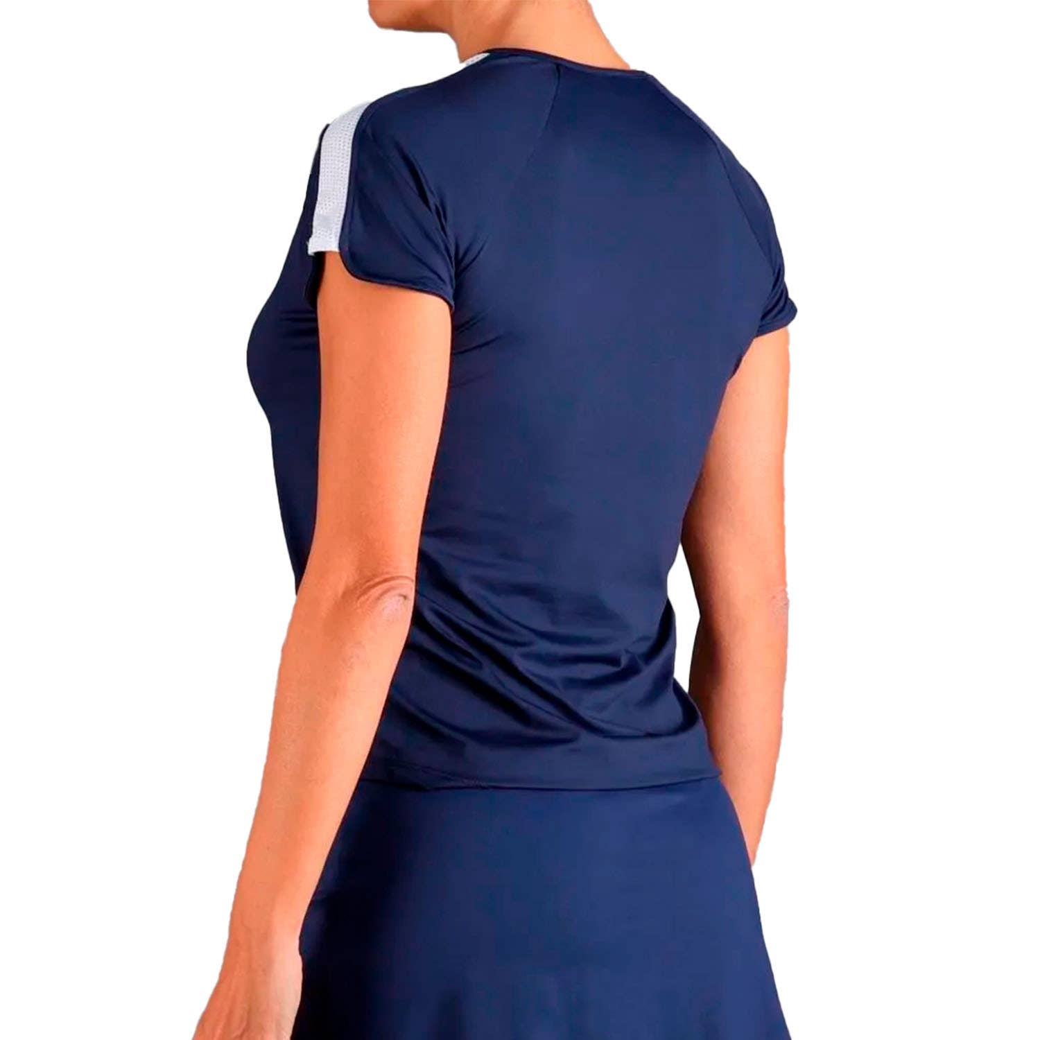 CAMISETA ENDLESS MESH MUJER AZUL MARINO