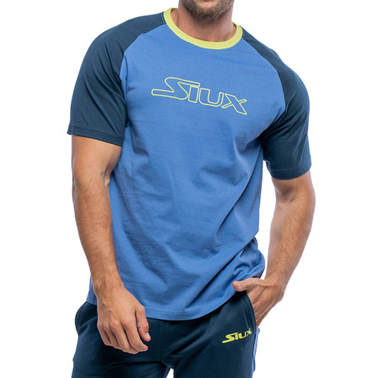 CAMISETA ALGODÓN SIUX PANSY AZUL