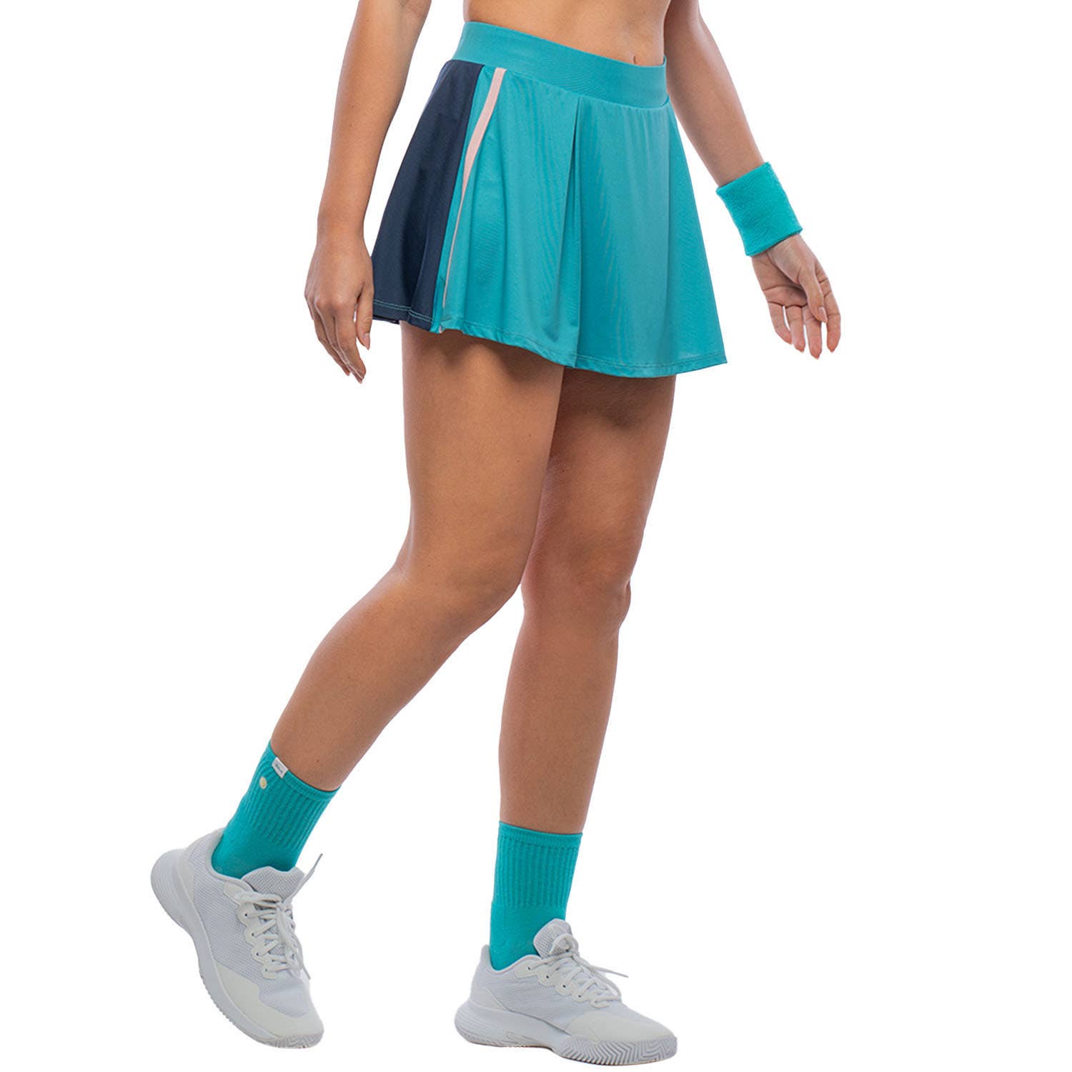 FALDA SIUX BILLOW MUJER AZUL TURQUESA