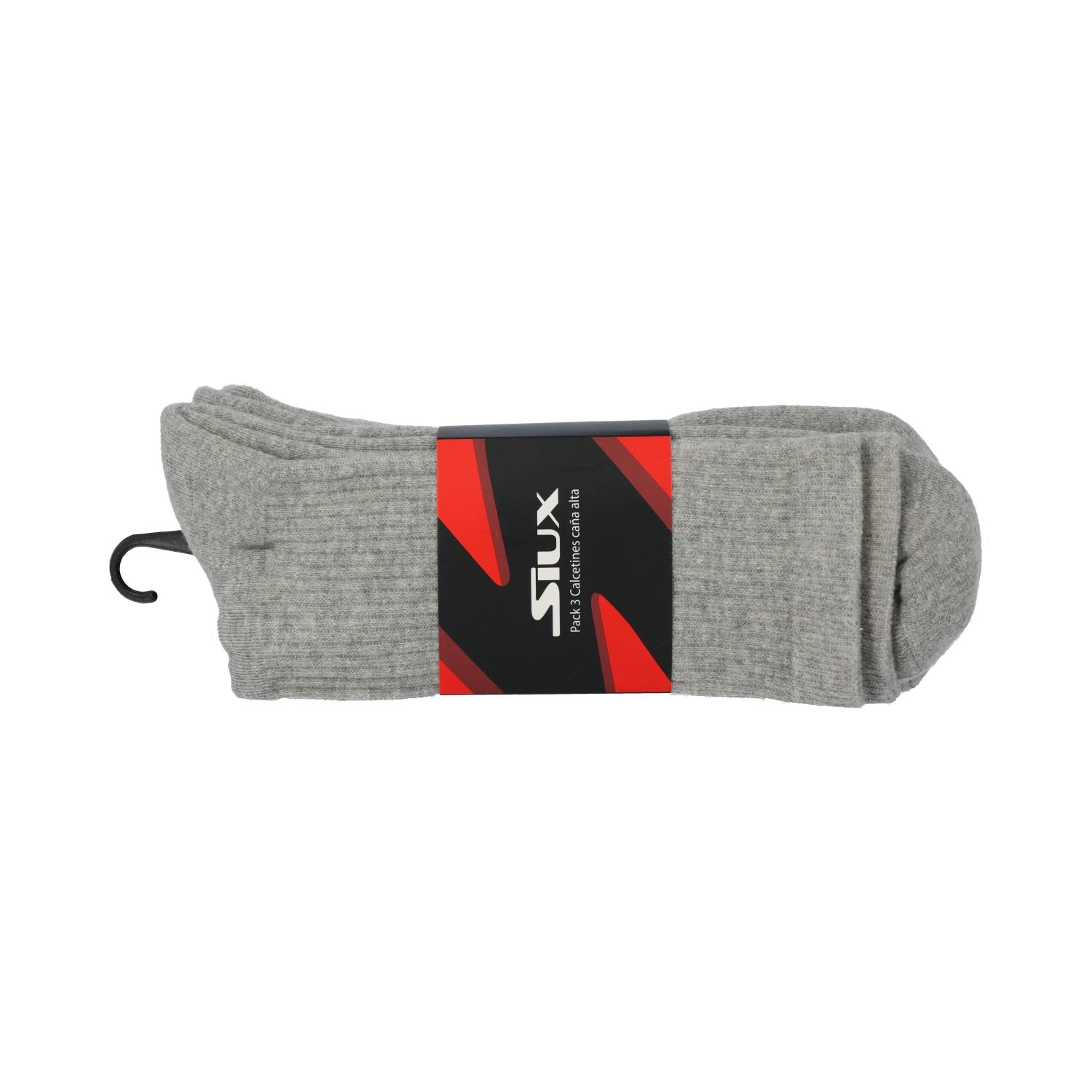 PACK 3 CALCETINES SIUX CAÑA ALTA GRIS