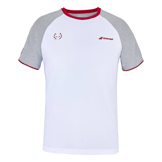 CAMISETA BABOLAT CN TEE JUAN LEBRON BLANCO