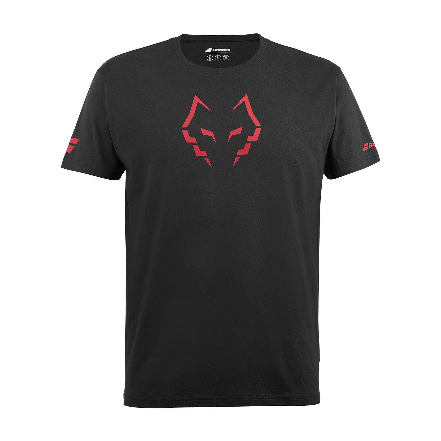 CAMISETA BABOLAT COTTON JUAN LEBRON NEGRO