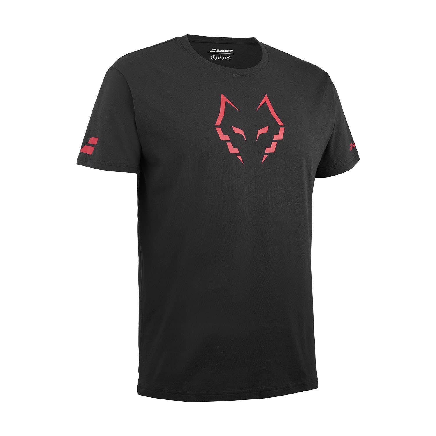 CAMISETA BABOLAT COTTON JUAN LEBRON NEGRO