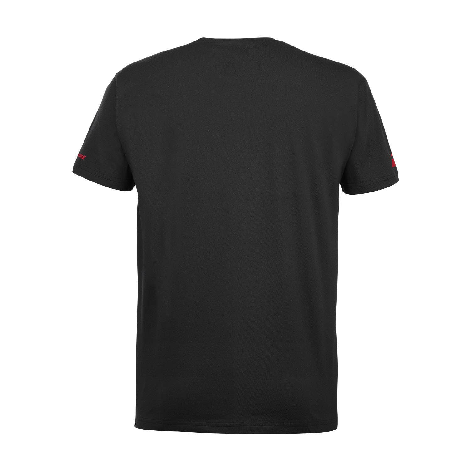 CAMISETA BABOLAT COTTON JUAN LEBRON NEGRO